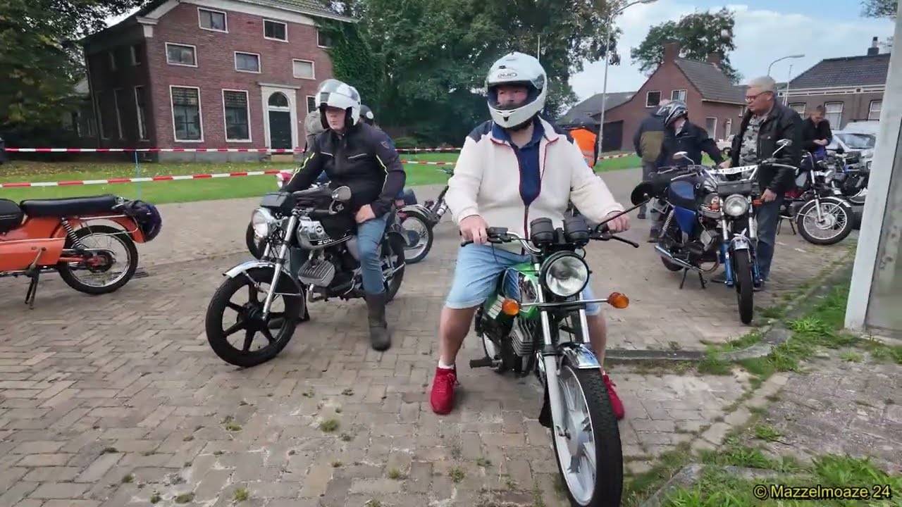 1e Kreidler treffen & Tourtocht Finsterwolde 2024