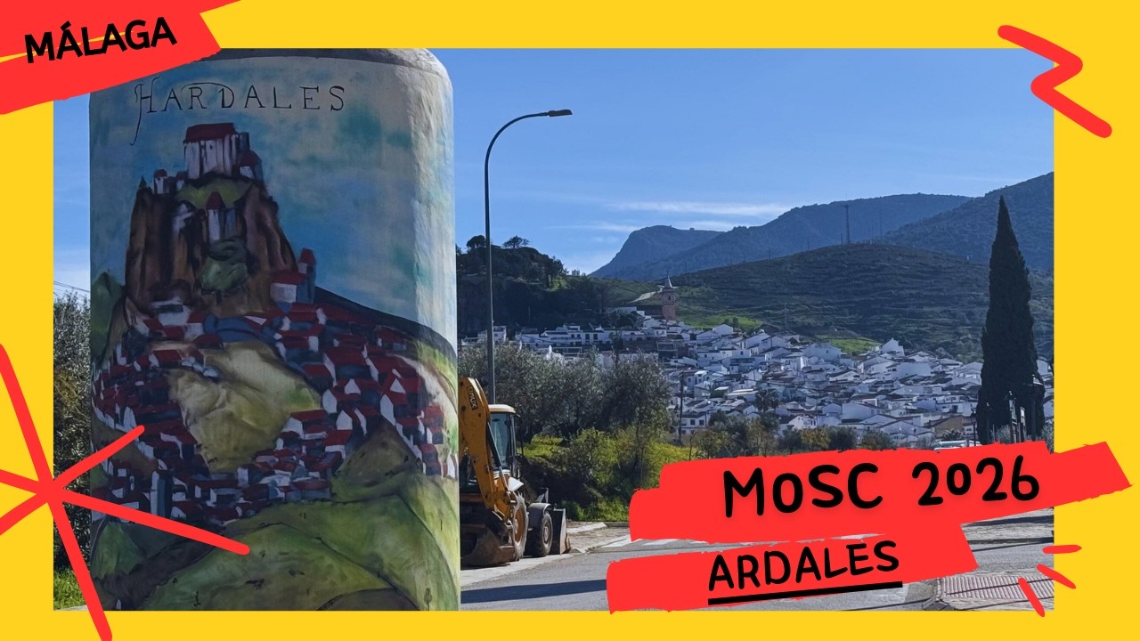 2026 Málaga Orienteering Sprint Camp S3 || Sprint || Ardales, España 🇪🇸 || Headcam Orienteering