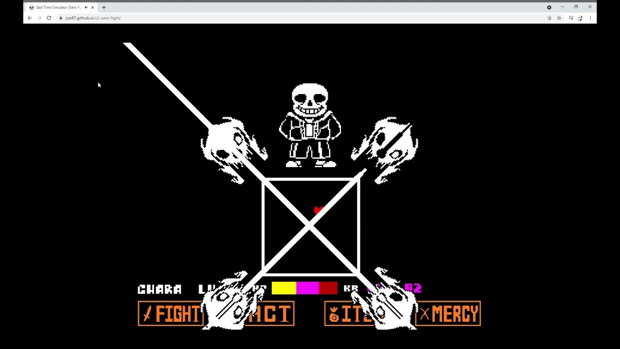 music sans and fight