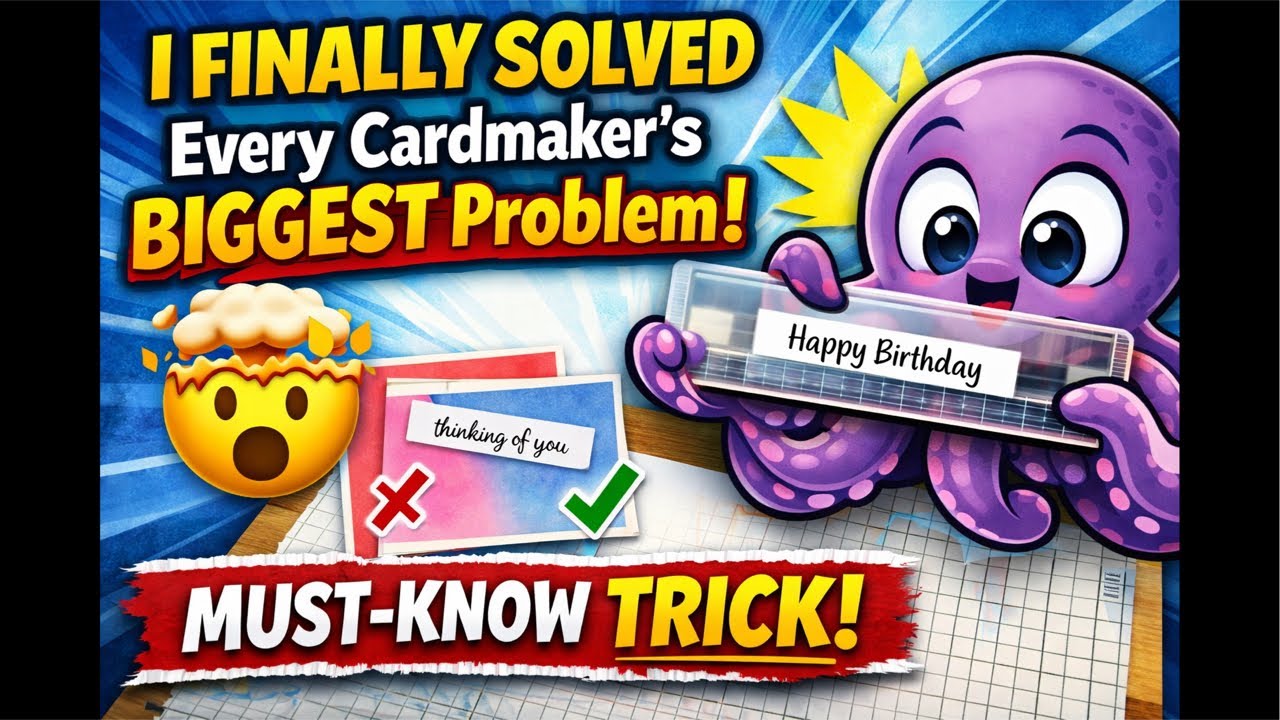 I FINALLY Solved Every Cardmaker’s BIGGEST Problem… You NEED This Trick!