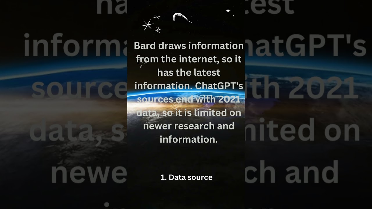 Google bard Open AI chatgt differences 