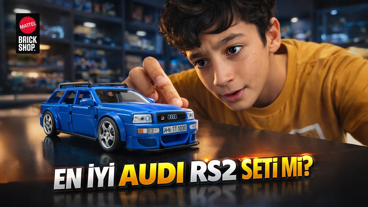Hot Wheels '94 Audi Avant RS2 Mattel Brick Shop - Detaylı İnceleme ve Kurulum