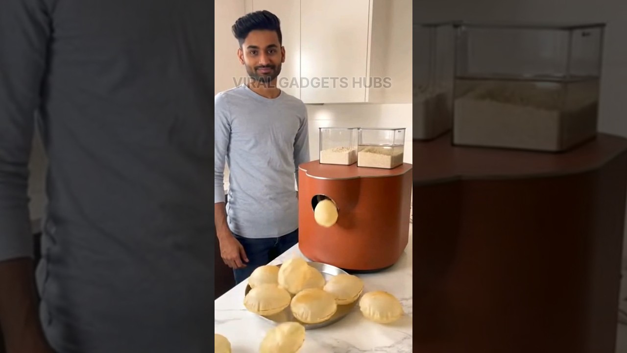🥟🔥 Pudi Roti Maker Machine 😱