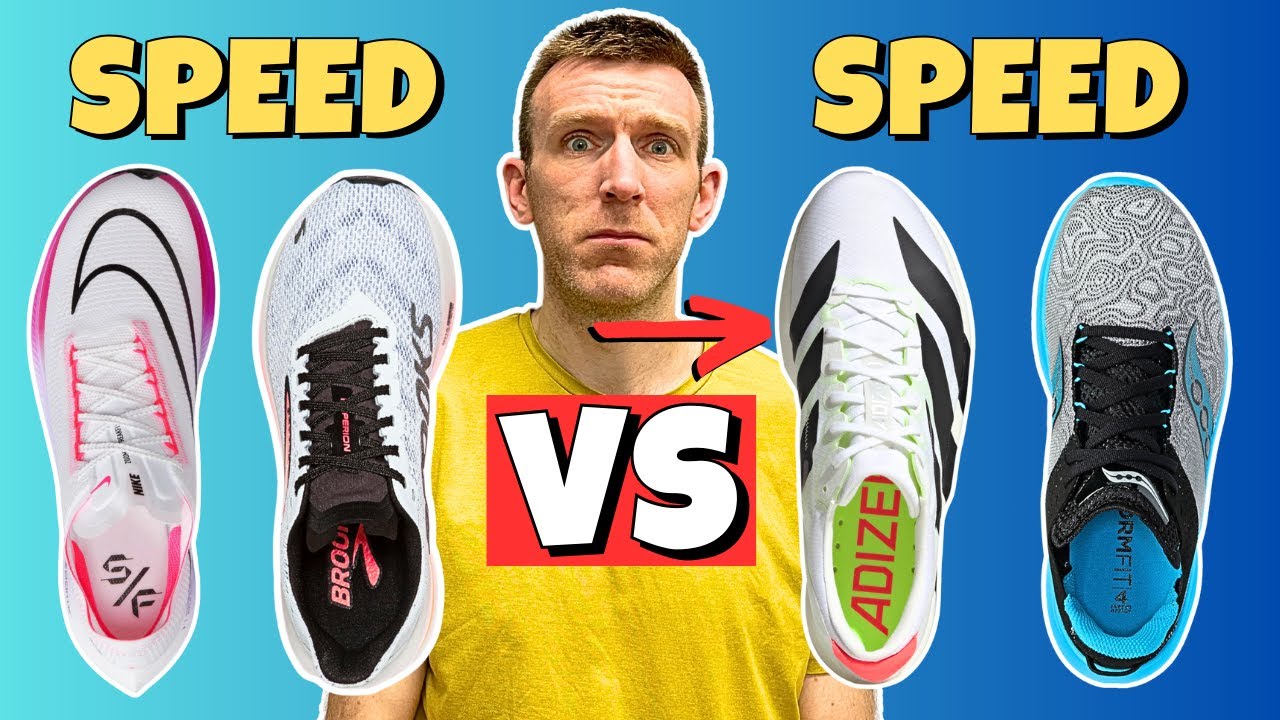 СКОРОСТЬ ПРОТИВ СКОРОСТИ | ОБЗОР Nike Streakfly VS Adidas ADIOS 9 VS Saucony KINVARA 14 VS Brooks...