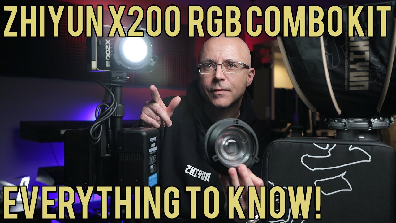 Zhiyun X200 RGB Combo | Подробный обзор | ВСЕ, что вы хотели знать!