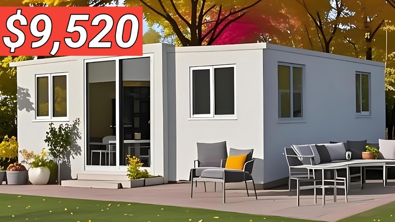 Inside Amazon Tiny House 2 Bedroom 20ft Expandable Container ✅ Prefab Tiny home kits under $10 000