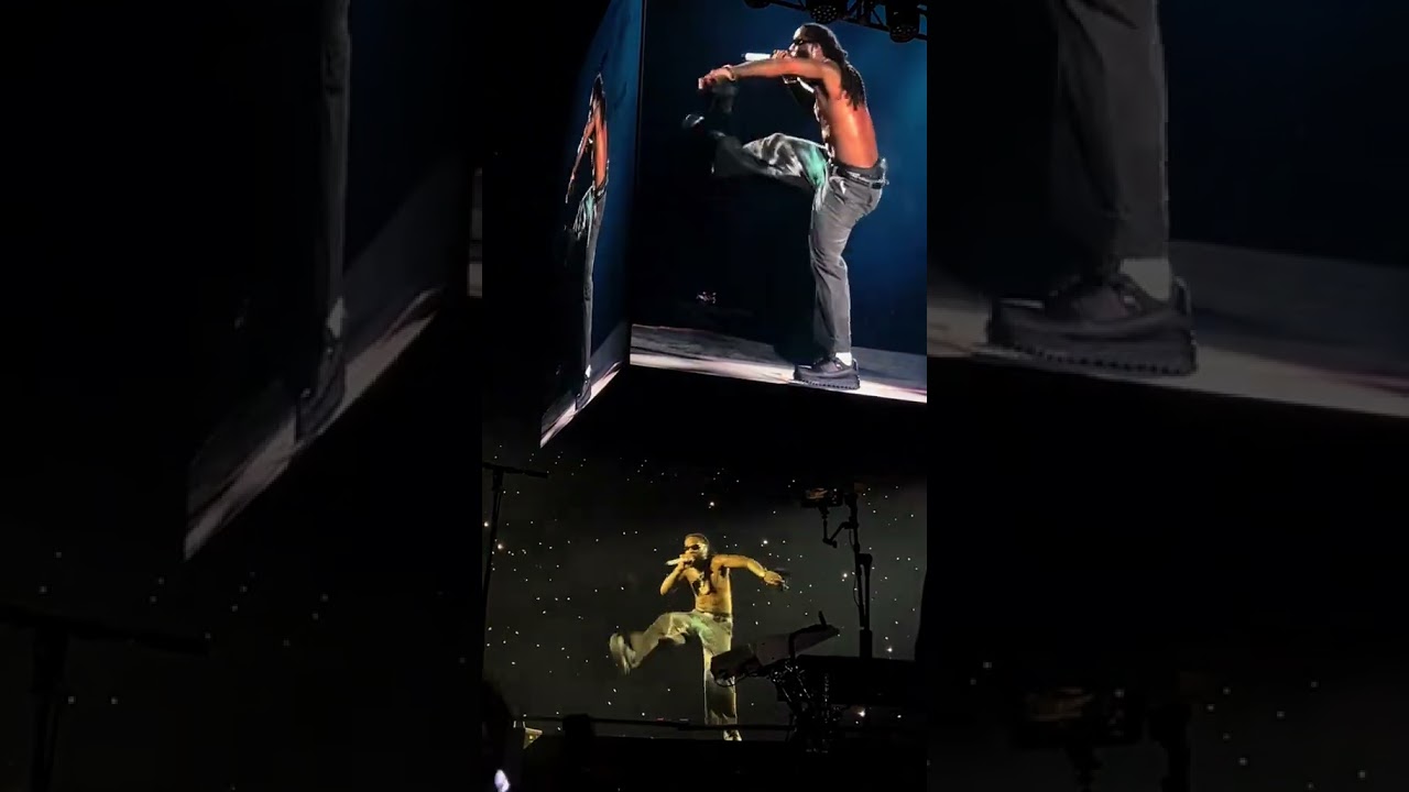 Massive Crowd as Burna Boy perform Live on stage in London #viral
