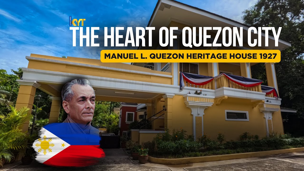 ANG BAHAY NG 2ND PRESIDENT MANUEL LUIS QUEZON Y MOLINA NA MATATAGPUAN SA QUEZON MEMORIAL CIRCLE 1927