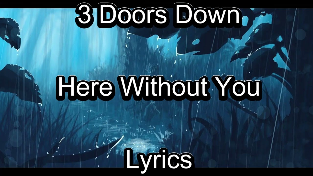 Nightcore- Here Without You (Lyrics)