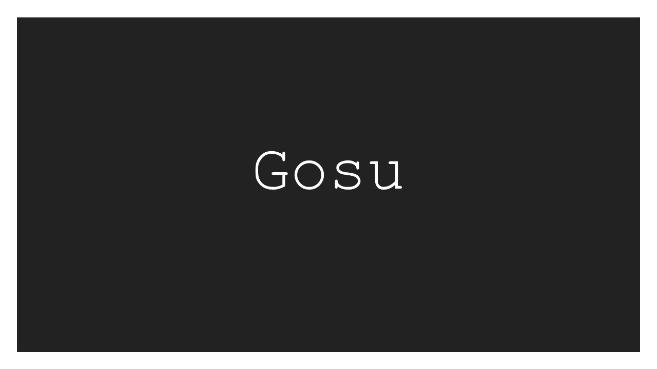 Gosu