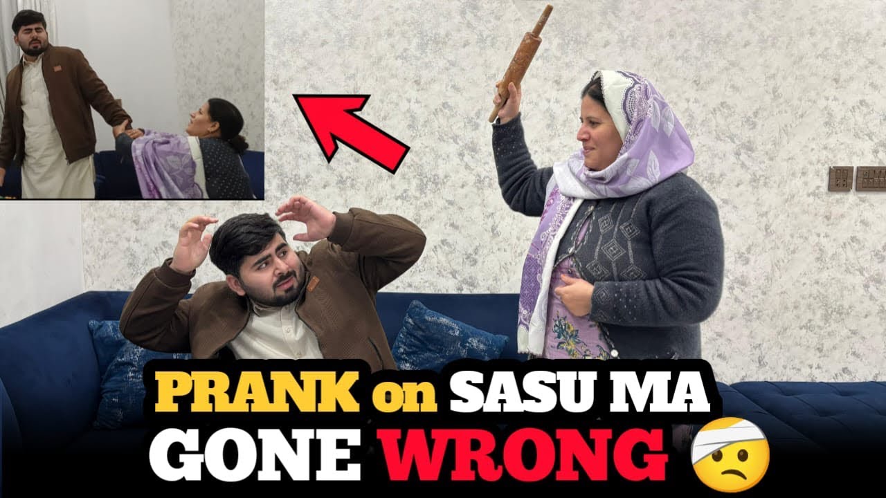 Prank on Sasu Ma 🤣🤣 wife k sath Larai 😂