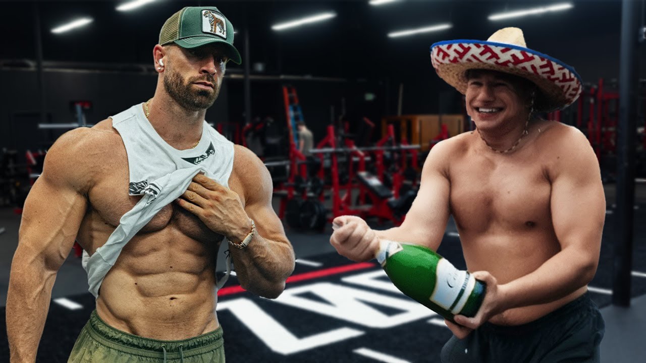 STEVEWILLDOIT WORKOUT AT ZOO