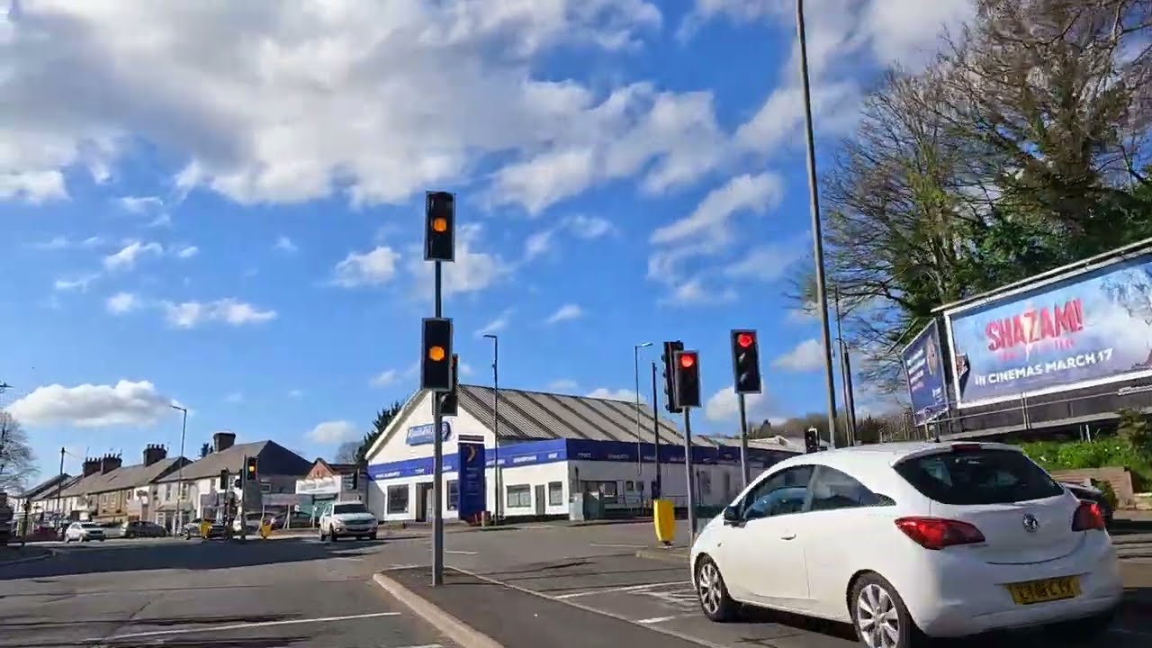 High Wycombe - Buckinghamshire University - Relaxing Drive - 4K