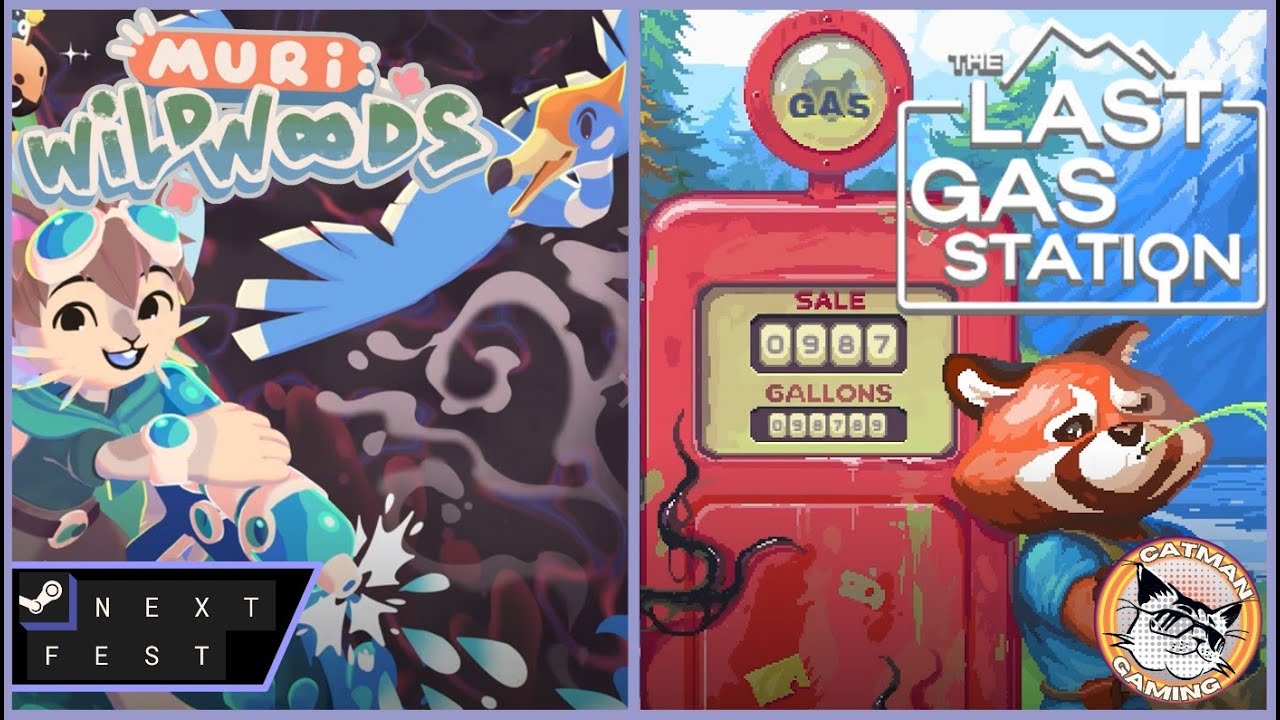 🔴 2 Cute Critter Simulators! | THE LAST GAS STATION - MURI: WILDWOOS | Next Fest 2026 Demos