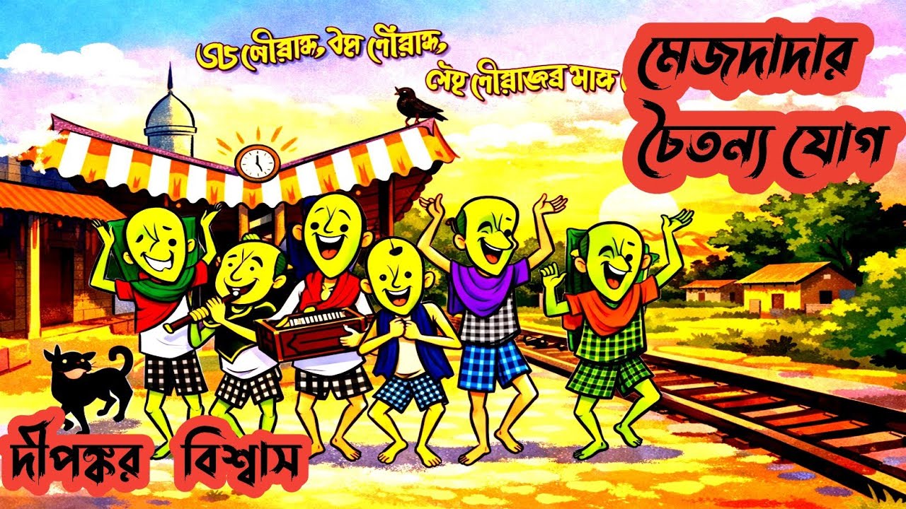 মেজদাদার চৈতন্য যোগ/দীপঙ্কর বিশ্বাস/মজার গল্প/হাসির গল্প/bengali commedy story 