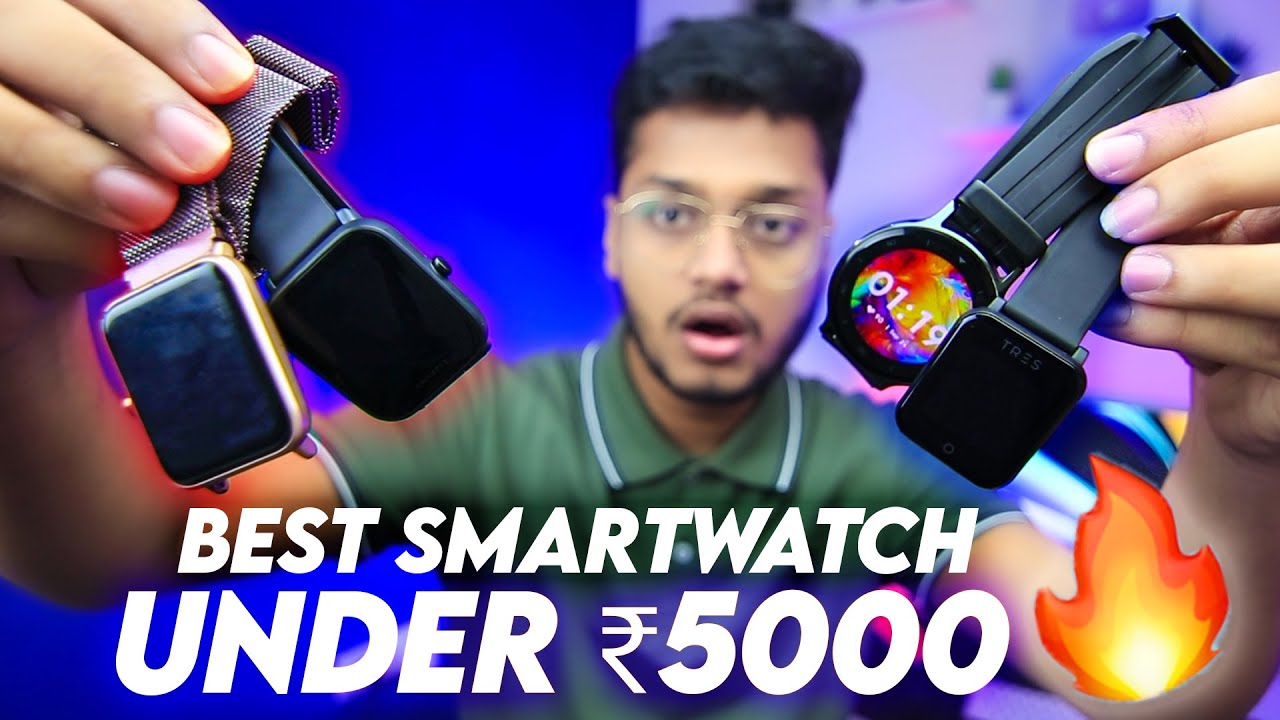 Best Smartwatch Under ₹5000 in 2021with GPS, SpO2, Calling and Premium