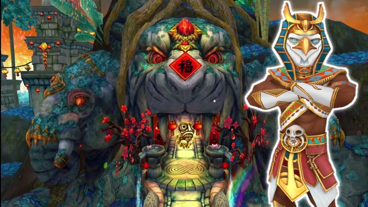 Temple Run 2 - Lost Jungle Lantern Festival - Imhotep - Fullscreen Gameplay