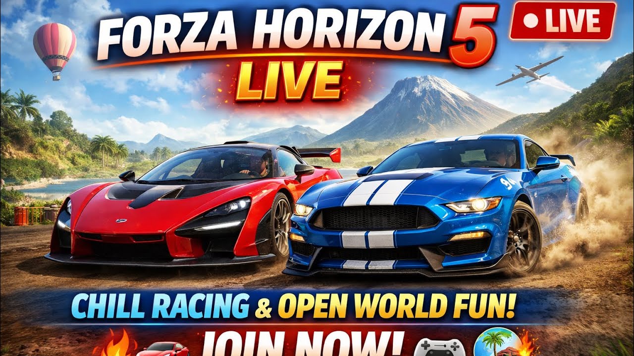 Live Forza Horizon 5 | Chill & Enjoy Racing 🚗 | Relaxed Gameplay