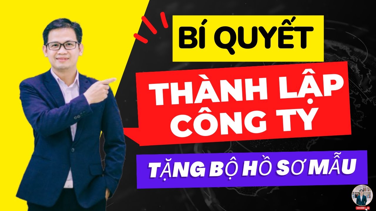 Bí quyết thành lập Công ty TNHH MTV (Phần I) | LS. Lê Tấn Sinh