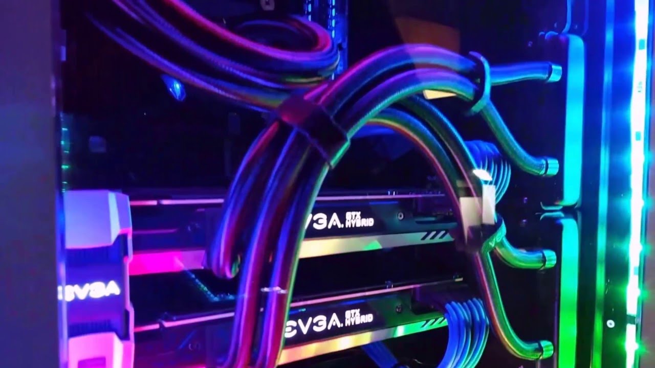 Air 540 Build - Hue+ lighting GTX 980 Ti SLI