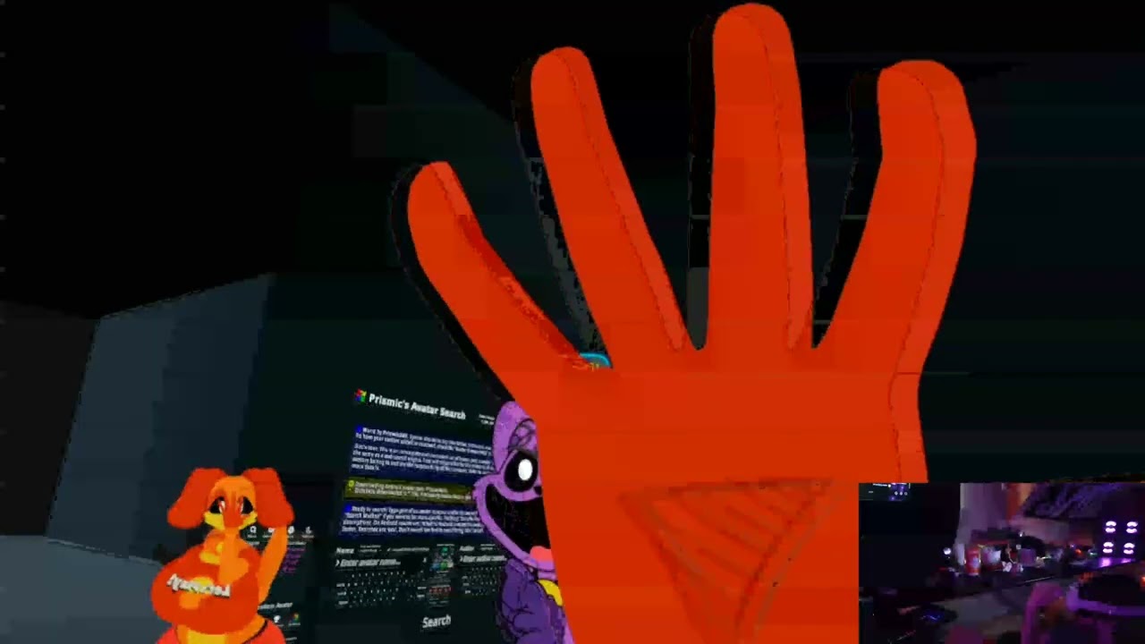 poppy's playtime CHAPTER 5 , but curse avatars / FRIEND ON VR CHAT