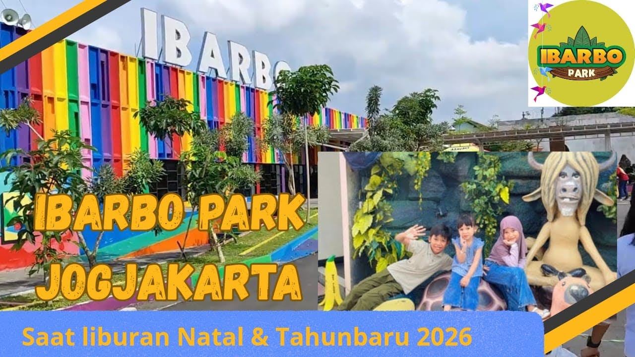 Main ke IBARBO Jogja saat liburan natal & tahun baru 2026 | kafi shanum #review #wisatajogja #fyp 