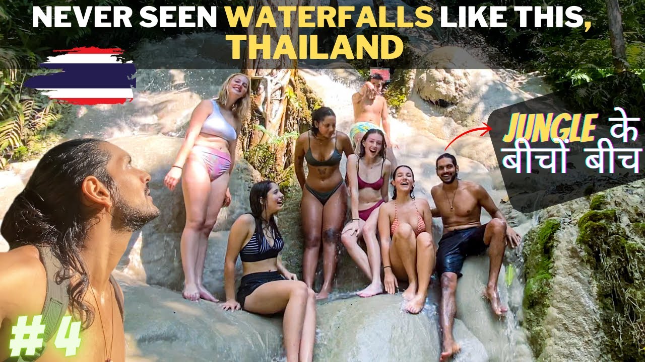 Must visit this waterfall | Chiang Mai, Thailand 🇹🇭 | Bua Thong #thailand #actorontheroad #waterfall