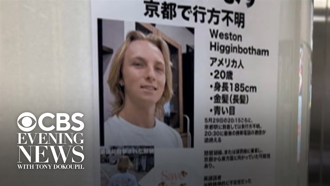 Body of missing Alabama student found in Japan, his mother says