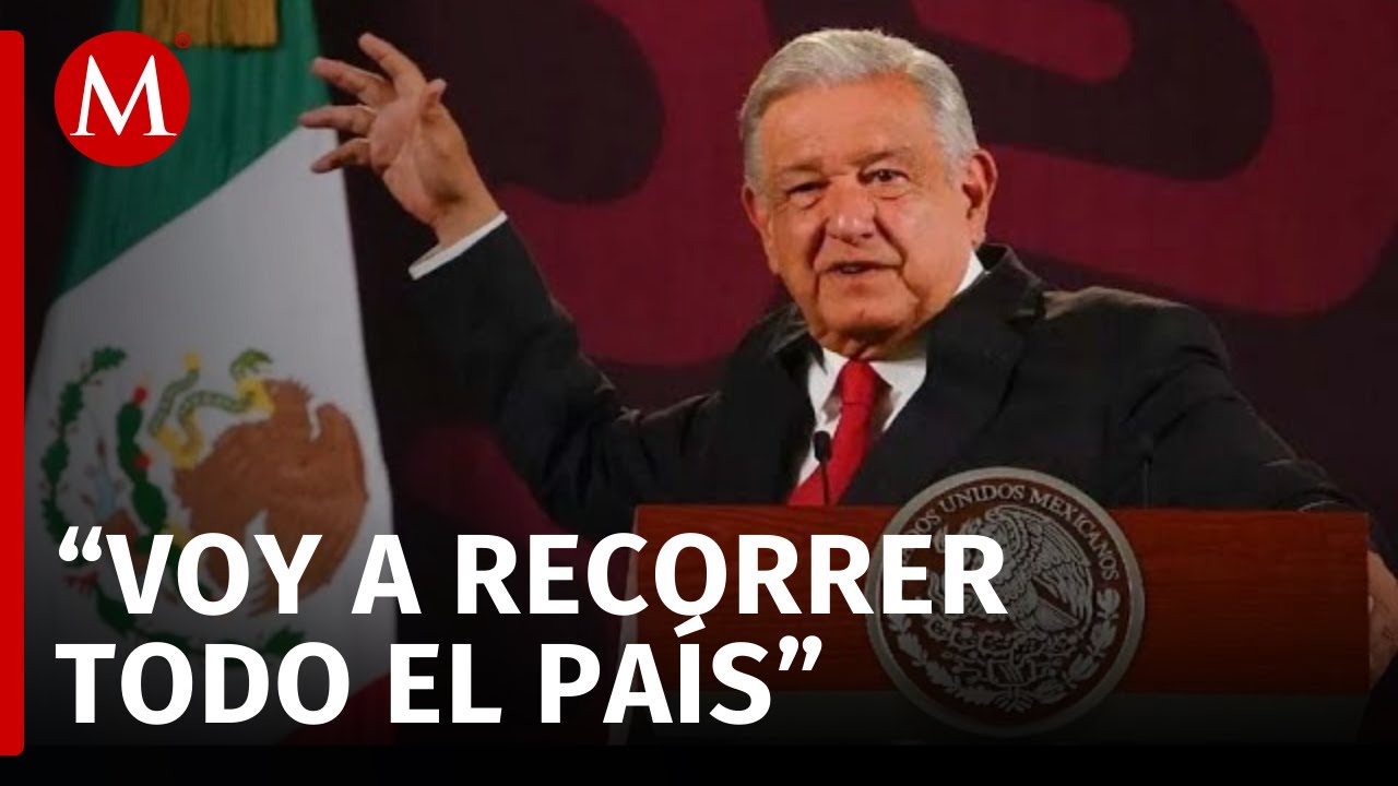AMLO anuncia 'gira del adiós' tras elecciones; recorrerá todo el país