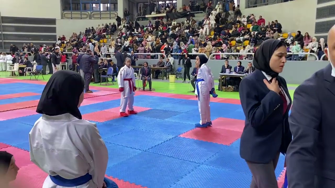 بطولة للكاراتيه الصالة المغطاه استاد القاهرة