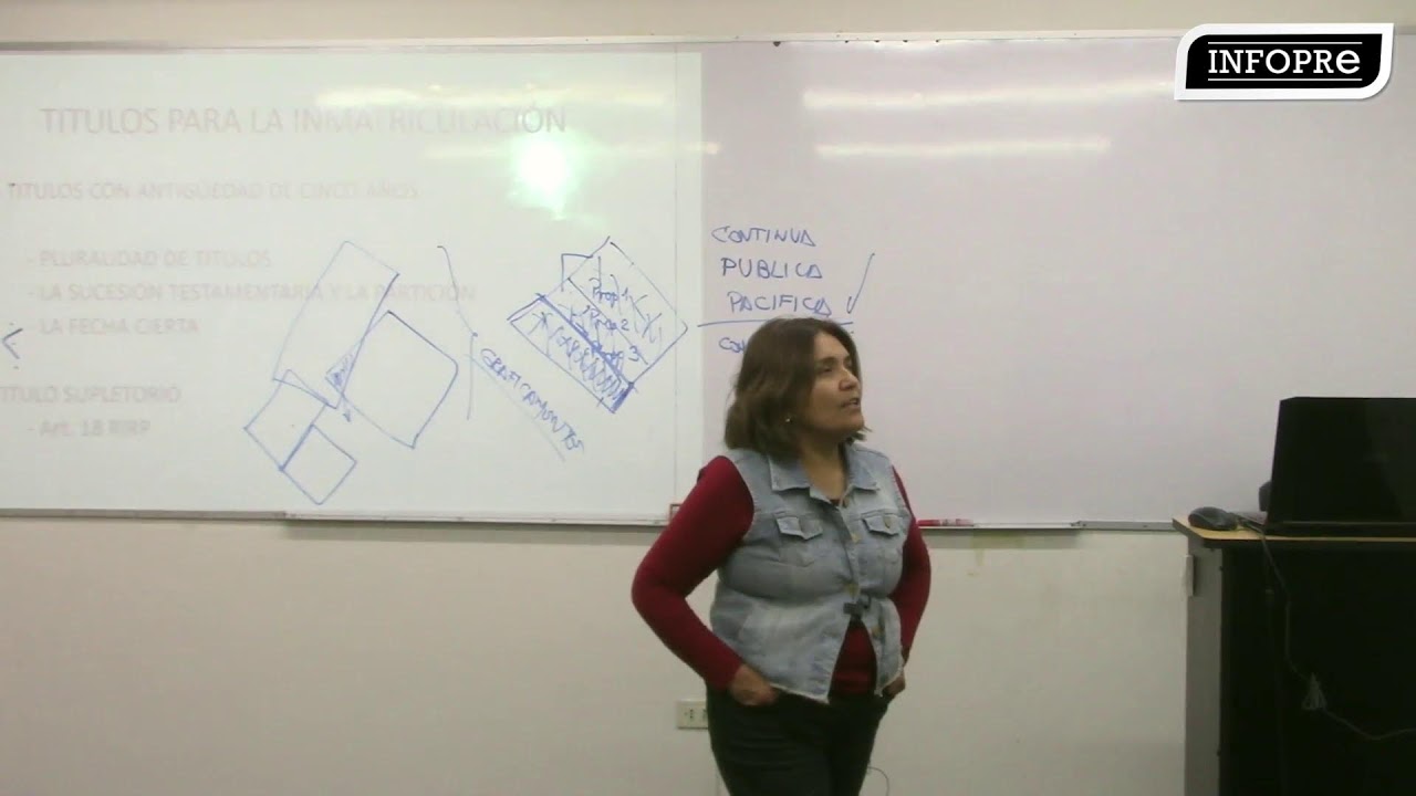 INFOPRE - Inmatriculación, acumulación, subdivisión e independización de predios urbanos y rurales