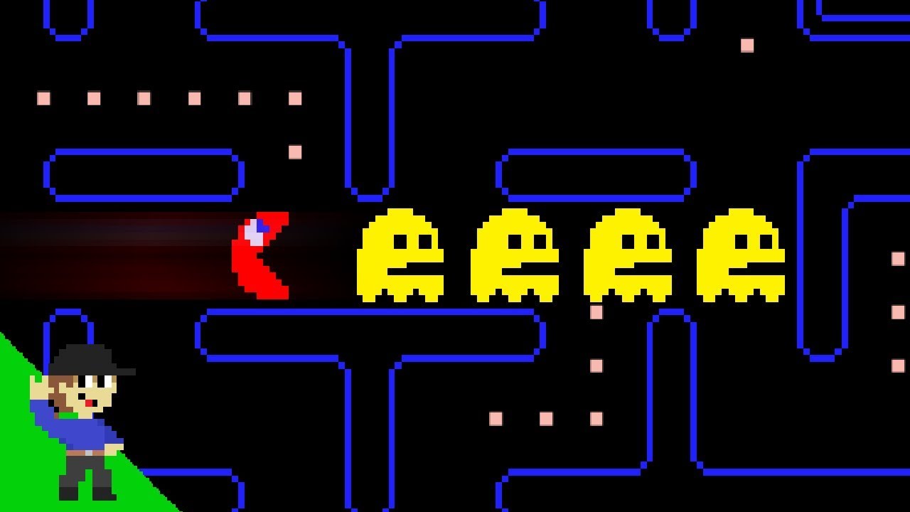 If Pac-Man and the Ghosts switched places