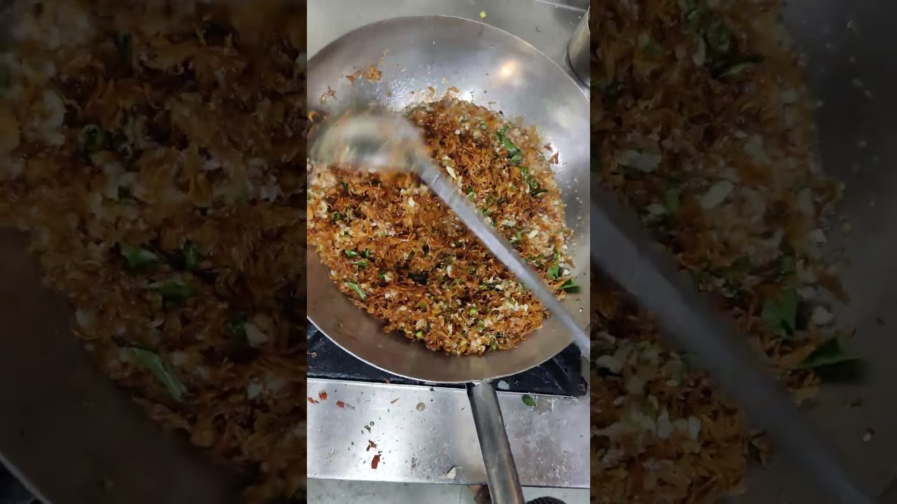 শুকনো চিংড়ি মাছের চাটনি #streetfood #indianfoodmadeeasy #indiancuisine 