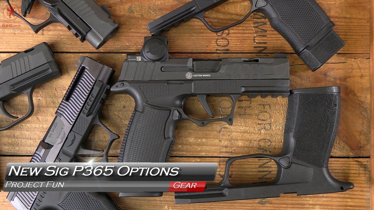 New Sig P365 Options with Icarus Precision and Sig Romeo X