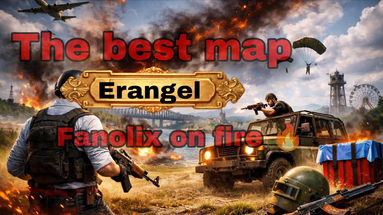 Fanolix on fire 🔥 | Is erangel really the best ???