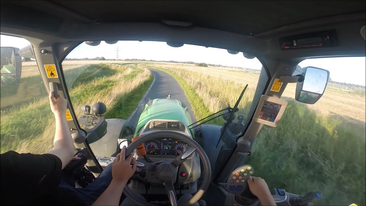 Weizen abfahren/ Deutz Fahr 6155 TTV + Kröger Agroliner
