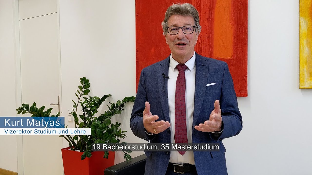 Kurt Matyas &ndash; TU Wien Vizerektor Studium und Lehre