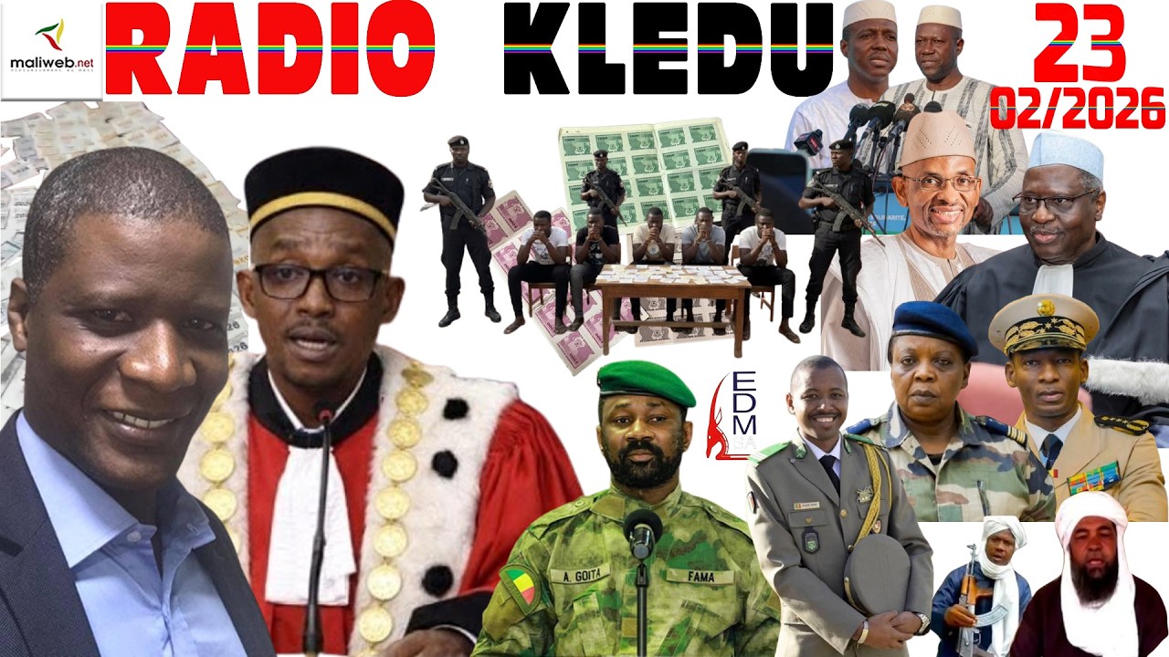 La Revue de Presse de la RADIO KLEDU du 23 Février 2026