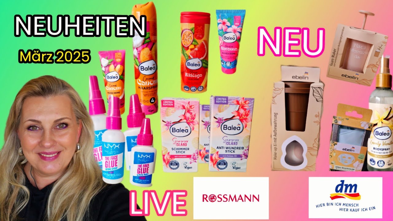 ROSSMANN UND DM HAUL NEUHEITEN März 2025