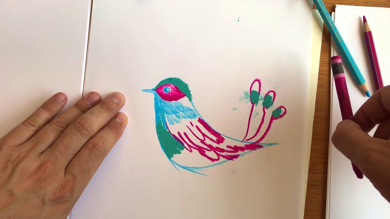 Adolfo Serra nos ofrece el taller ‘Cómo dibujar un pájaro’