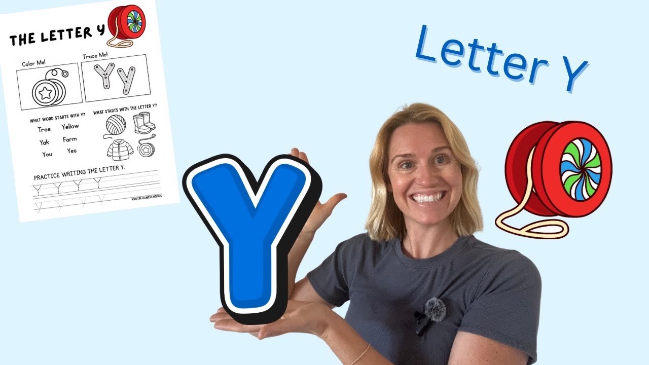Letter Y- FREE WORKSHEET