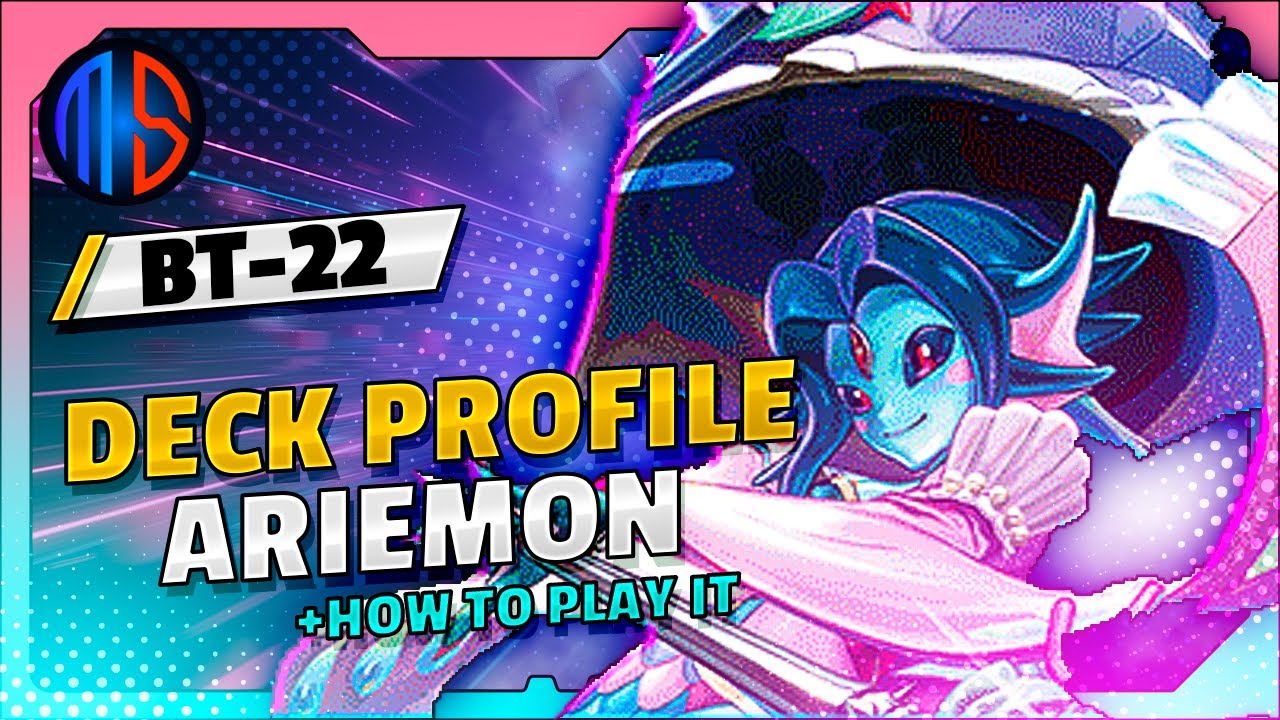 [DECK PROFILE] | 🌊 Ariemon se Alza desde las Profundidades | DIGIMON TCG | BT-22