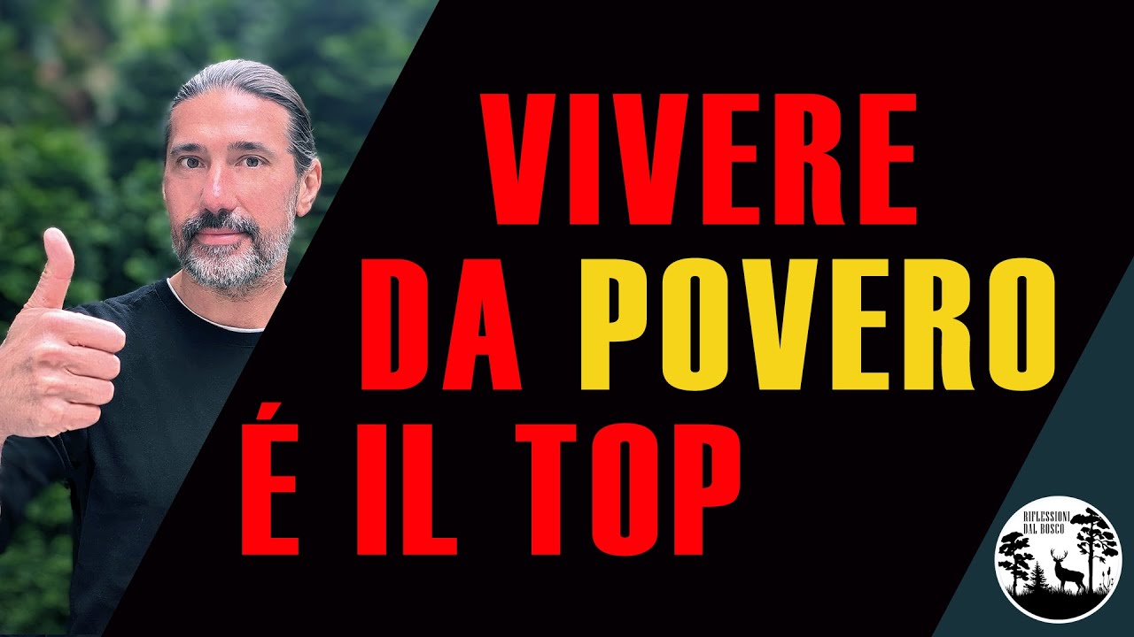 Vivere da poveri volontariamente