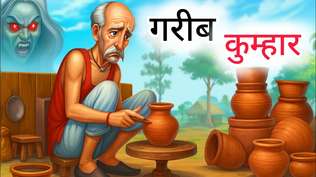 गरीब कुम्हार| Garib Kumhar |  Moral Stories| Hindi Kahaniya | Moral Stories in Hindi |Cartoon Story 