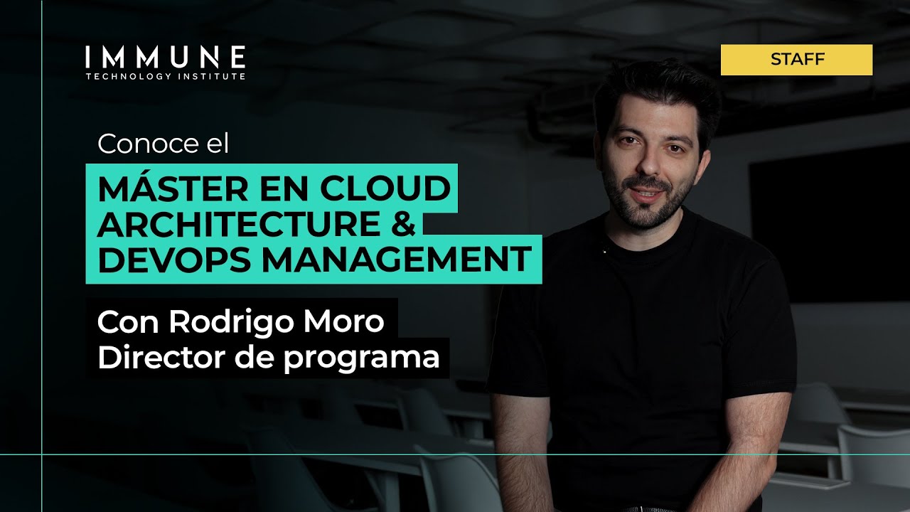 Conoce el Máster en Cloud Architecture & DevOps Management