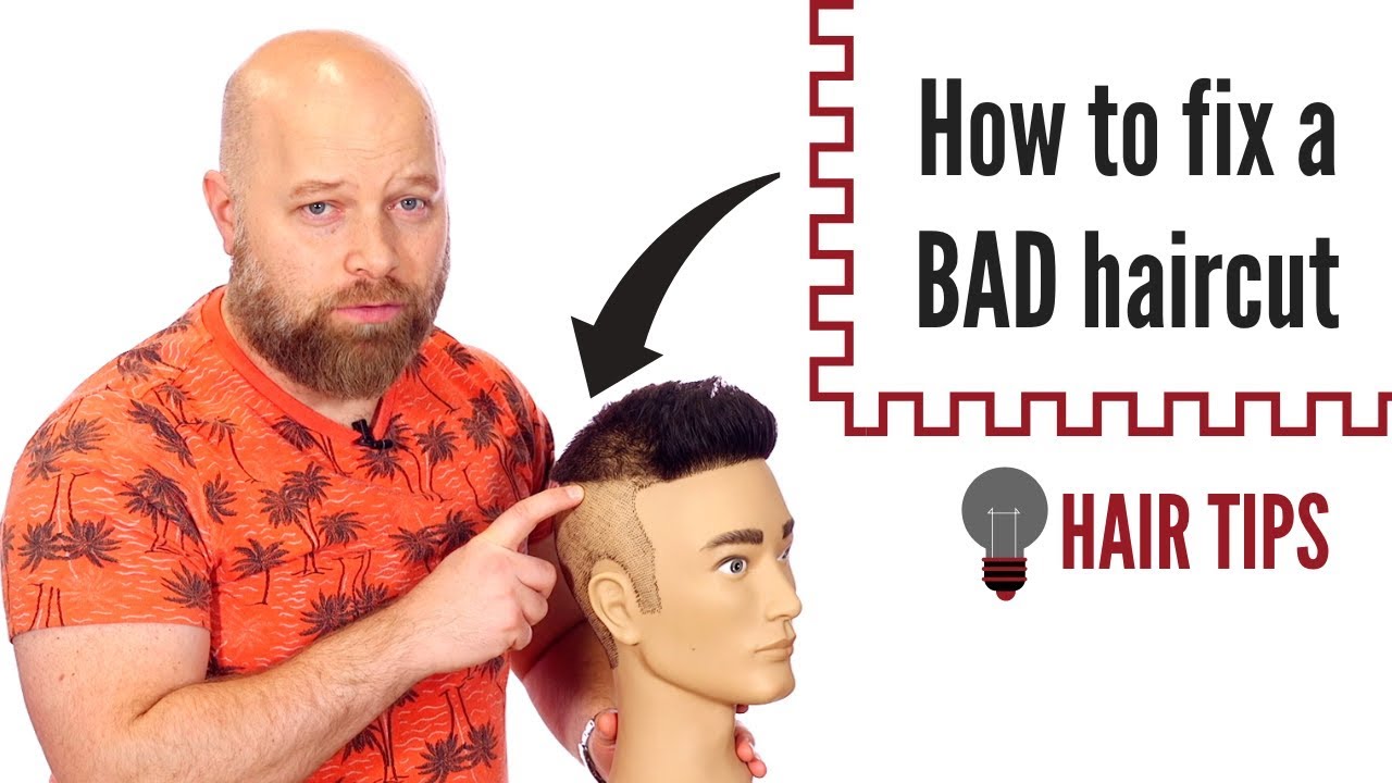 How to Fix a Bad Haircut at Home - TheSalonGuy