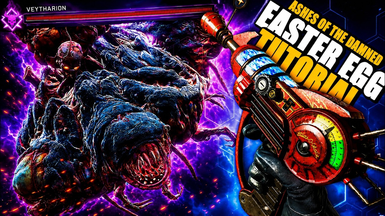 COMO FAZER o EASTER EGG de CINZAS dos CONDENADOS! - Tutorial Black Ops 7 Zombies