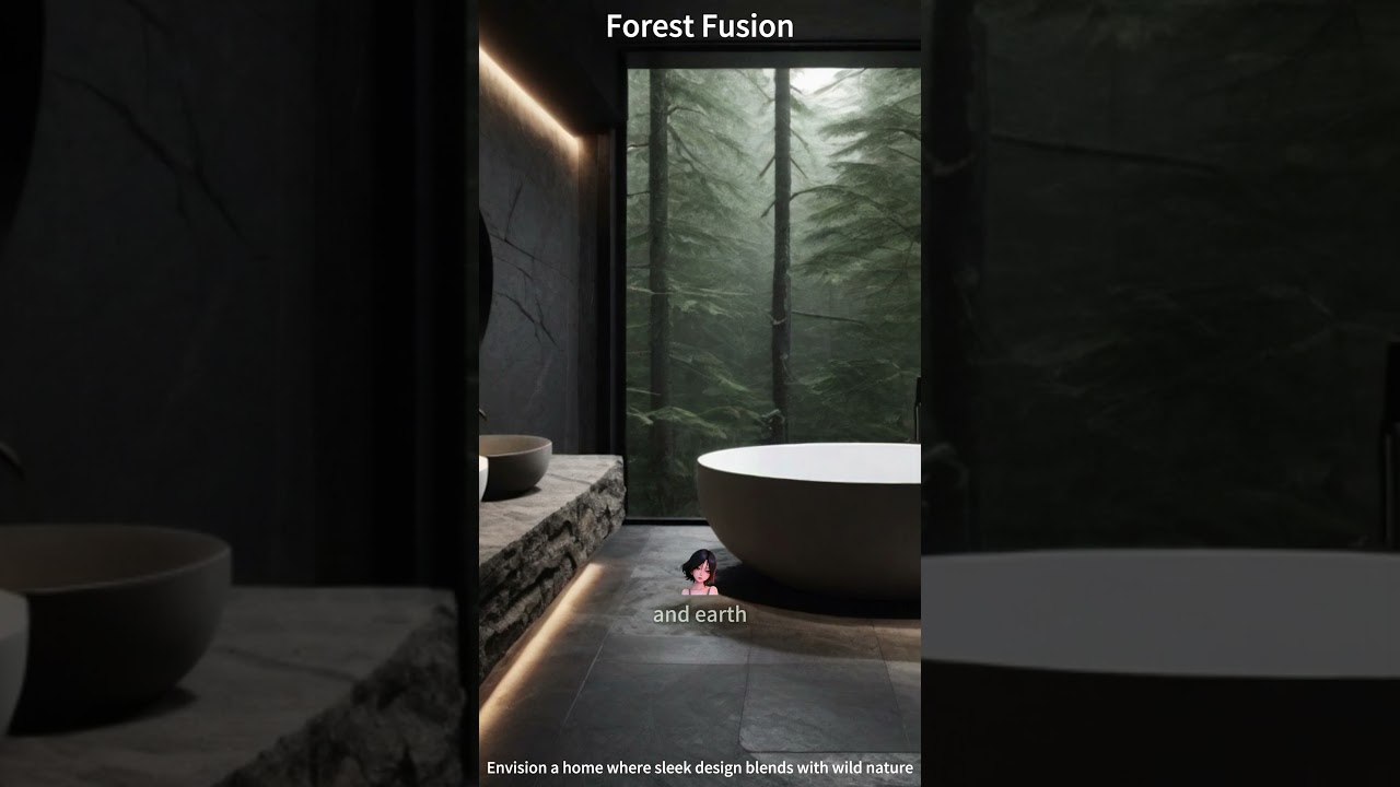 🌳 What if your home could be a seamless extension of the forest around it? Forest Fusion 