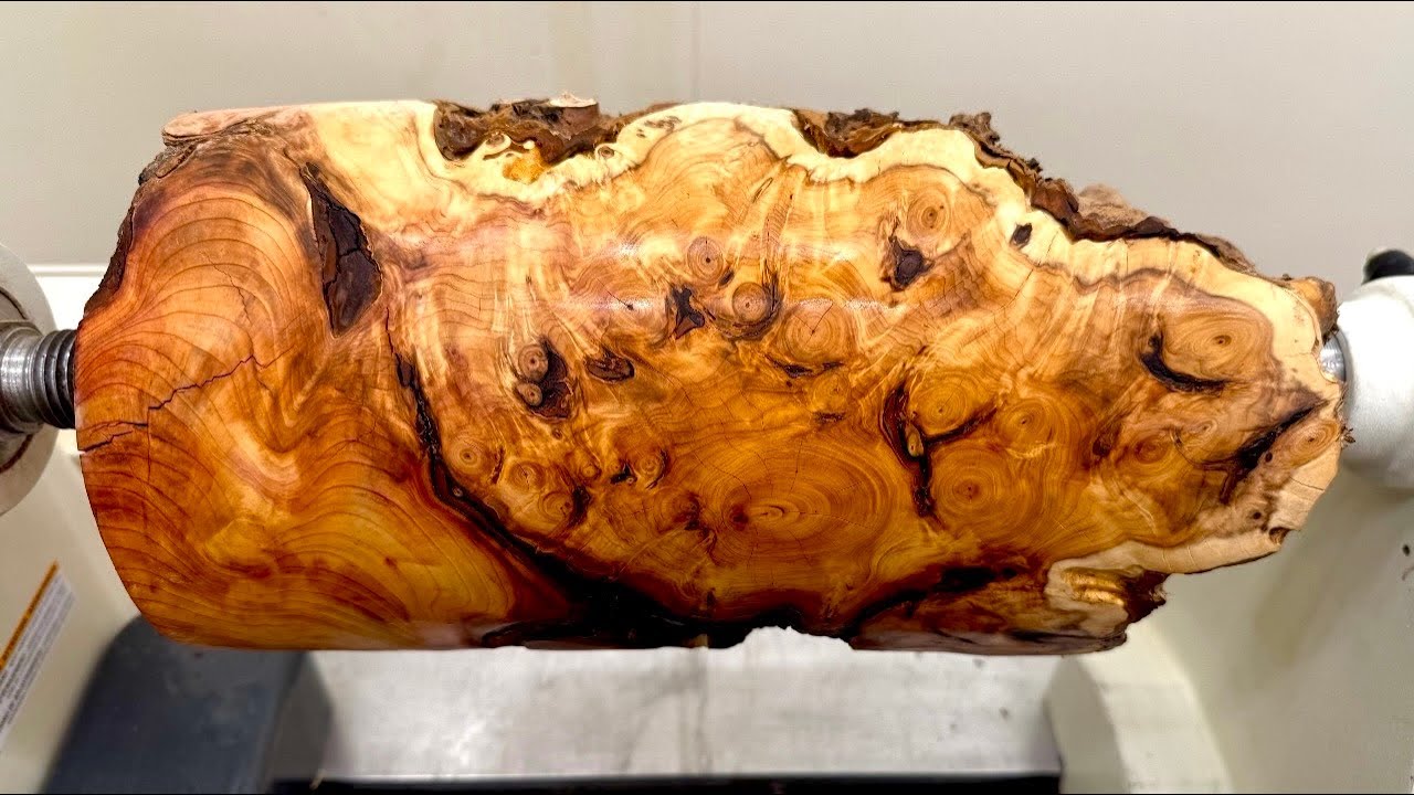 Woodturning - YEW Ain't Seen Nothing Yet !!