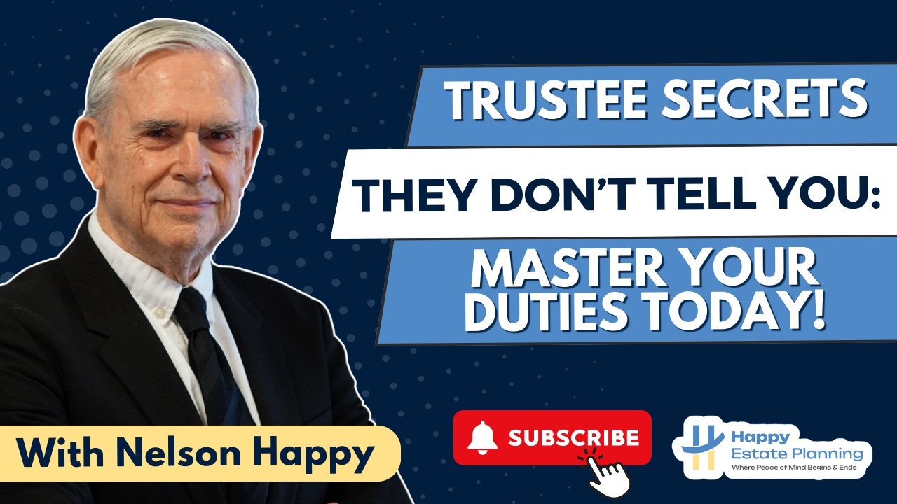Named as Trustee? Avoid These COSTLY Mistakes! 💰🚫